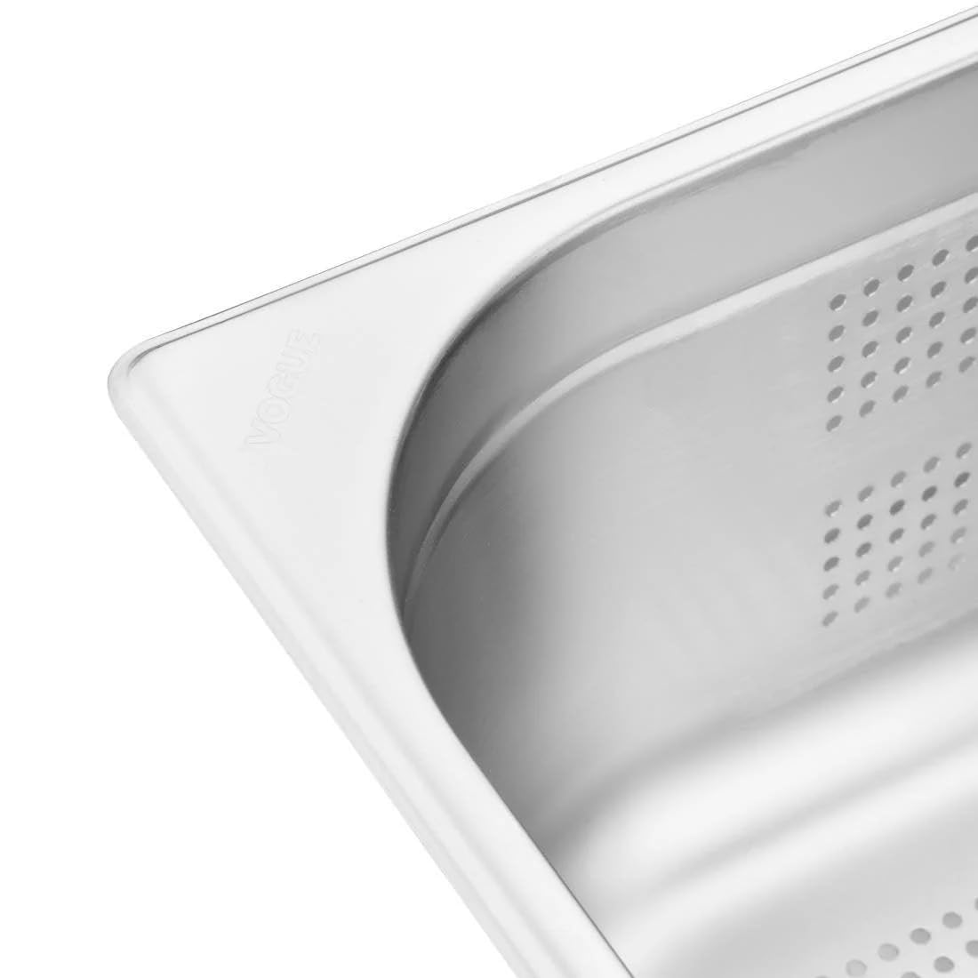 VOGUE K842 in acciaio inossidabile perforato 1/1 Gastronorm, 150 mm