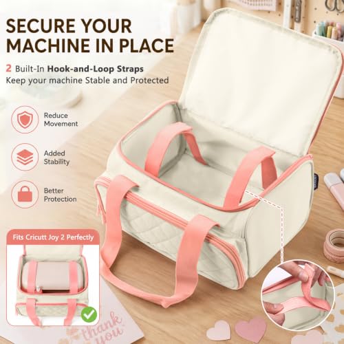 Image of Carrying Case for Criut Joy 2 Cutting Machine Accessories Storage Organizer