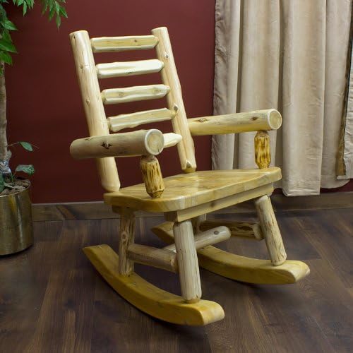 Amazon.com: Cedar Lake Log Rocking Chair : Home & Kitchen