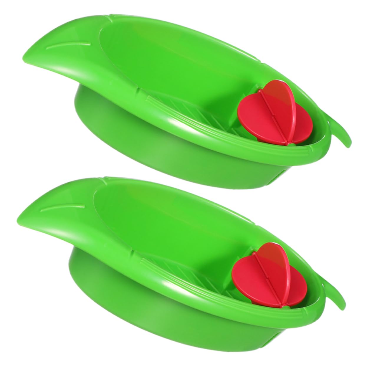 POPETPOP 4 Set Giocattolo da Bagno Pappagallo - Giochi per Pappagalli - Accessori per Pappagalli Bagno Gabbia per Uccelli Gonfiabili per Piscine Supporto da Bagno per Pappagalli 2 Pezzi * 4