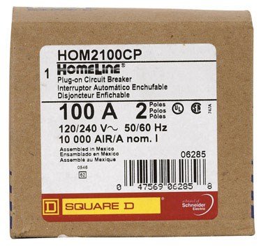 Homeline Circuit Breaker 100 Amp Bulk