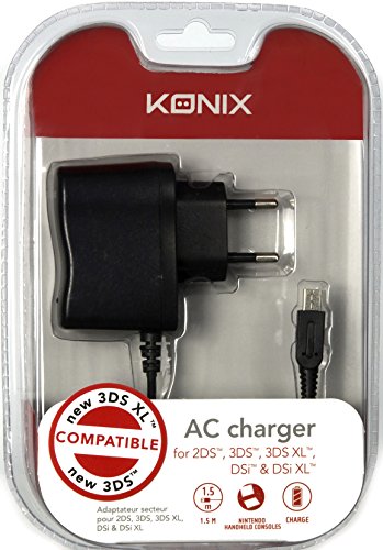 Nintendo New 3DS XL - AC-Adapter für 3DS, New 3DS, 2DS, DSi (Konix)