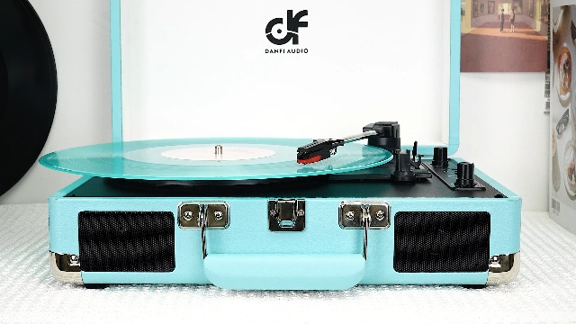 Amazon.com: Vinyl Record Player with Built-in 2 Speakers Vintage 3