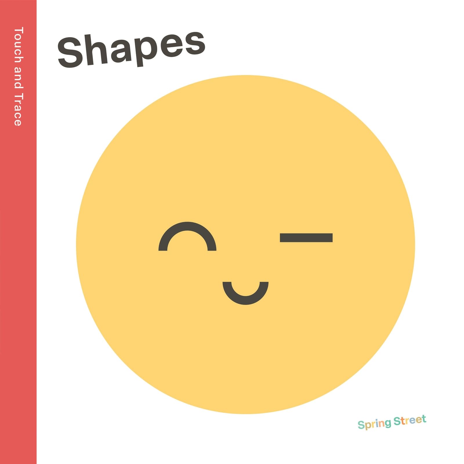 Spring Street Touch and Trace Shapes by Boxer Books 9781454711858