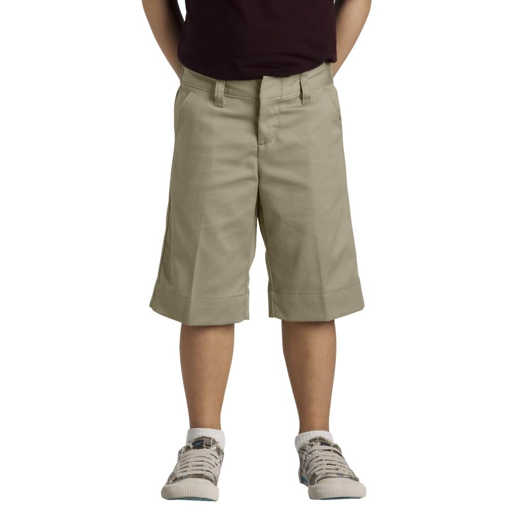Dickies Pantalón Corto elástico Uniforme para niña