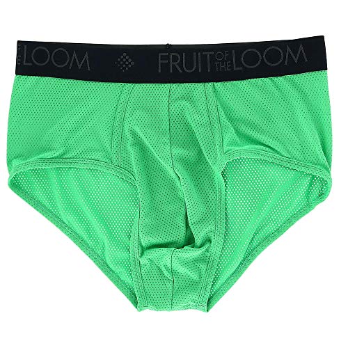 Fruit of the Loom Mens 4-Pack Breathable Micro Mesh Assorted Color Brief, S2
