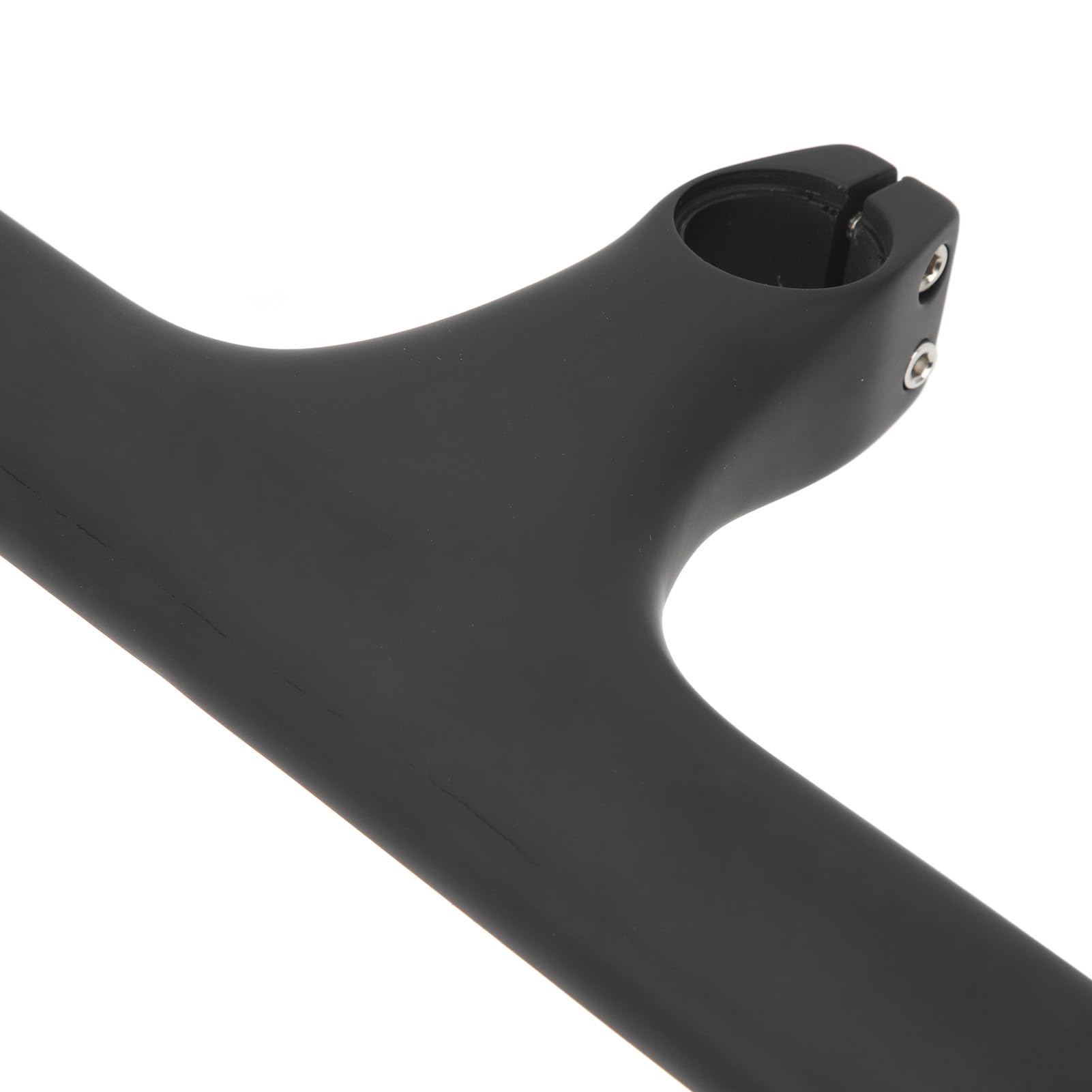 Manillar de Bicicleta de Fibra de Carbono de 460 Mm, Manillar de Bicicleta de Montaña de Carretera Integrado con Vástago de 90 Mm, para Actualización de Reemplazo