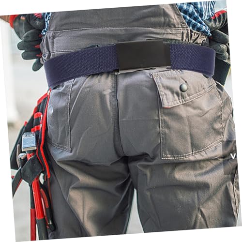 BESTYASH Men Canvas Belt Breathable Waist Belt for Gentlemen Versatile Fashionable Accessory for Hiking Camping and Daily Wear4