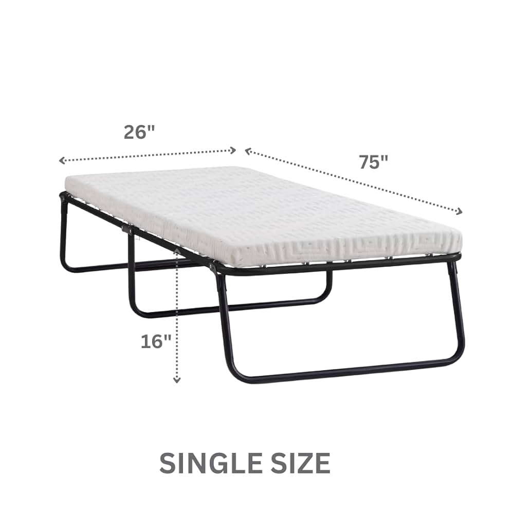 Amazon.com: Simmons Beautysleep, IMCE030CBS, Folding Guest