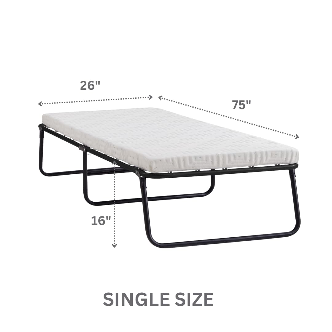 Simmons Beautysleep, IMCE030CBS, Folding Guest Bed, 3
