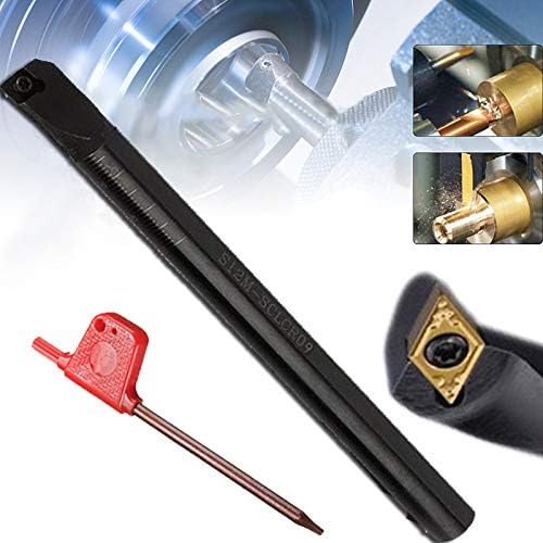 S12M-SCLCR09 Lathe Internal Threading Boring Bar Holder Tool + Wrench