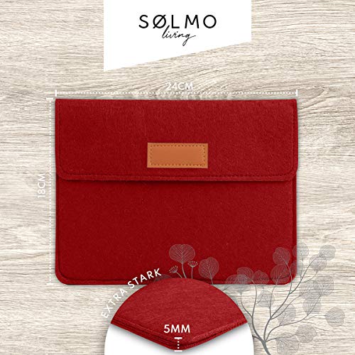 Solmo-Funda-para-tablet-de-7-a-8-pulgadas-de-fieltro-universal-para-iPad-Samsung-Huawei-funda-para-iPad-y-tablet-color-rojo-vino