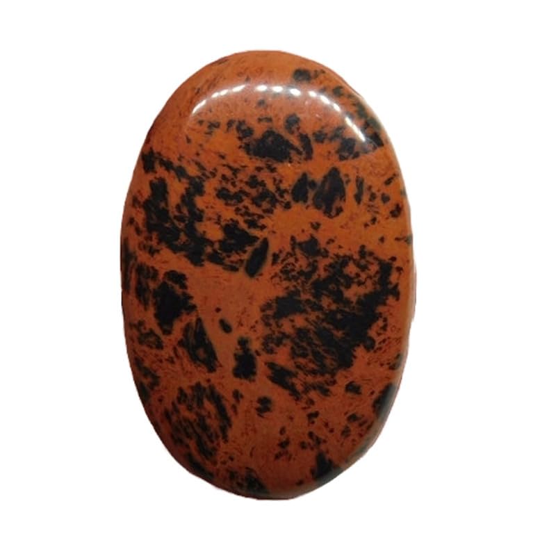 Jaspe rouge naturel de qualité supérieure, gemme ovale 40x35mm GH_NAT_01240 pour joaillerie