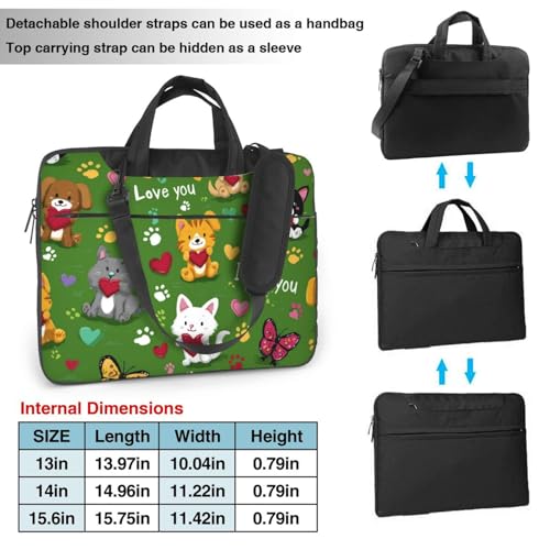 Bolso para portátil impermeable tipo maletín 14 pulgadas miniatura 3