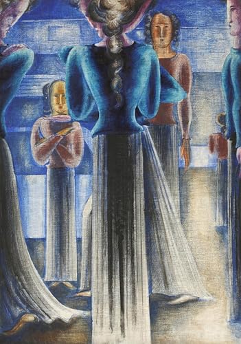 Images Oskar Schlemmer peinture de maître murale chic