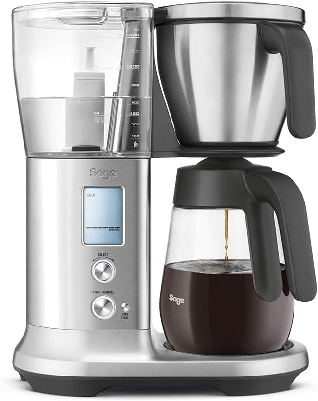 Sage Precision Brewer, cafetière filtre, 1,8L, contrôle PID, 5 préréglages