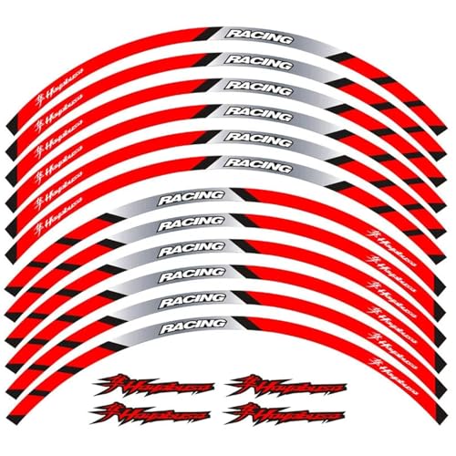 Sticker contour roue moto pour masquer rayures jante GSXR 1300