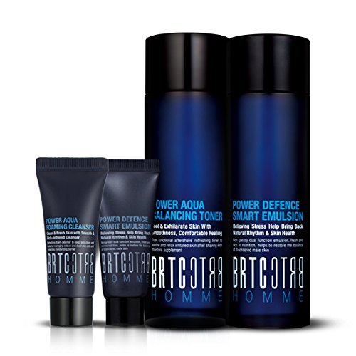 BRTC Power Homme All In One Solution - 2 X 200ml - Soin Visuel Hydratant Vegan Pour Hommes - Neuf