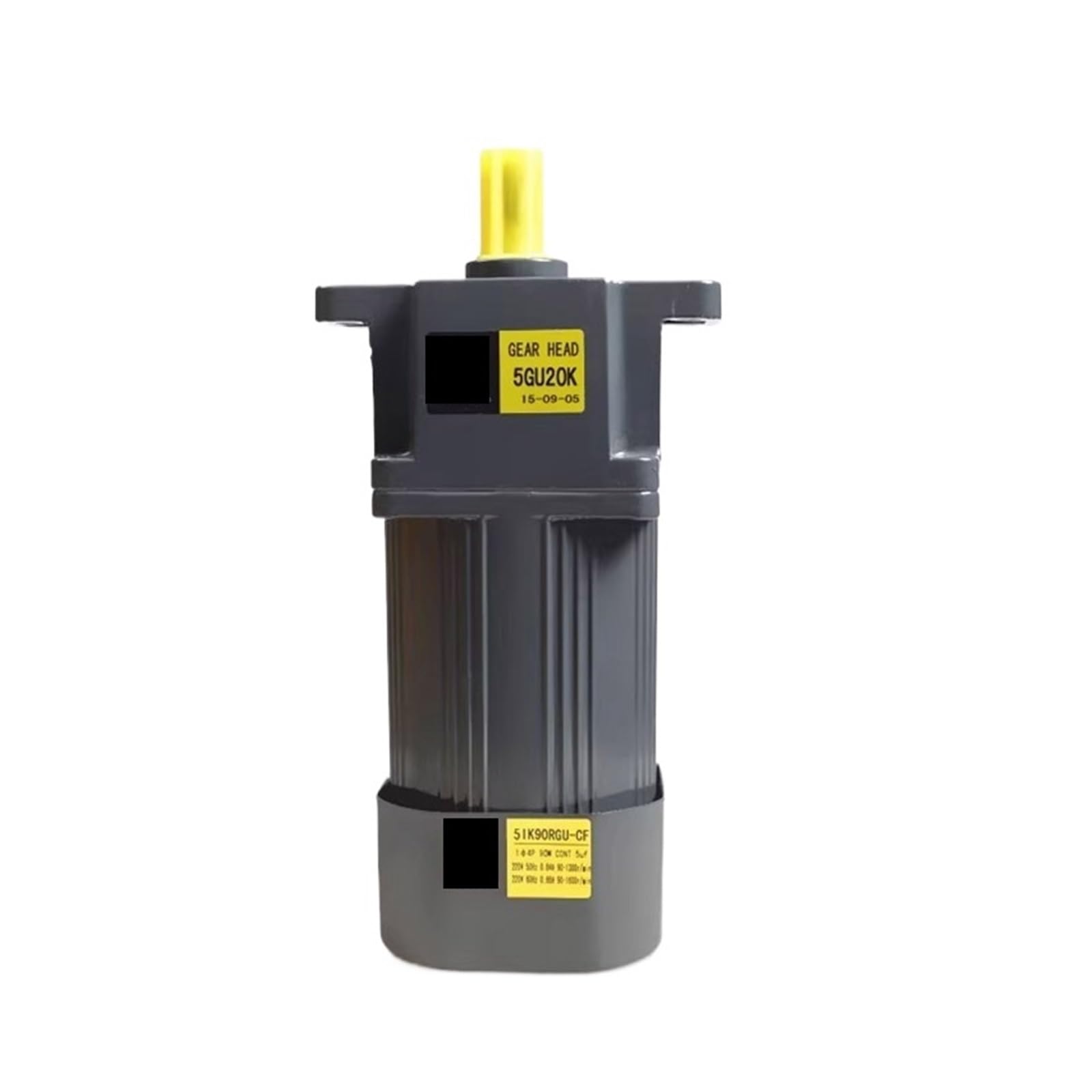 Motor Asíncrono 90W 110V con Orejas Regulador de Velocidad 5IK90RGU-CF Monofásico Diámetro Eje 15mm | 0-9RPM