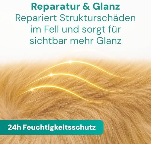 EMMI-PET Fellpflege Spray - Kokosduft, Entwirrung & Glanz, Anti-Juckreiz, 250ml, für Hunde