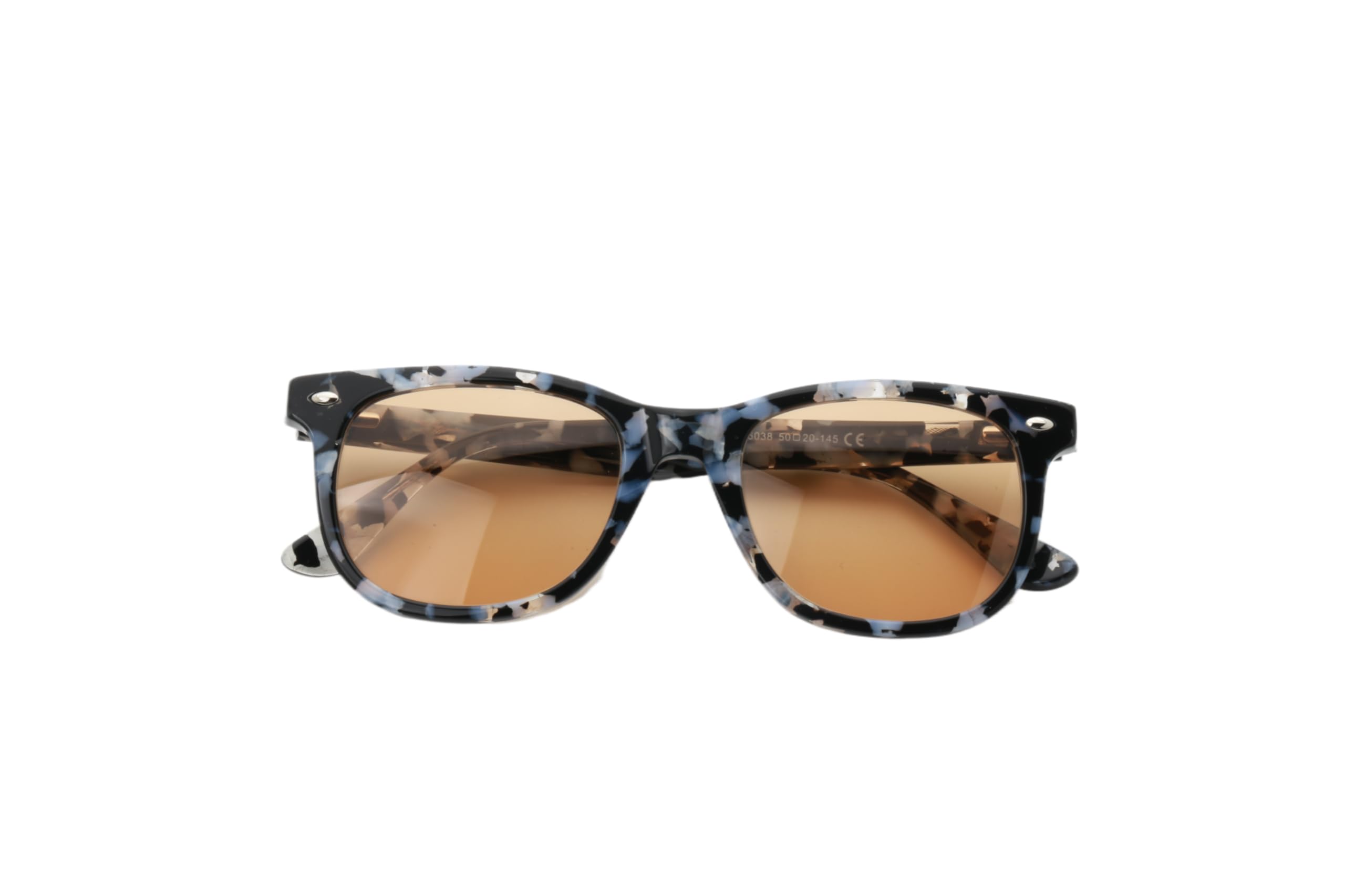 Gafas de filtro Brooke FL-41 para MIGRAINE y sensibilidad a la luz, Tortuga azul, Talla única
