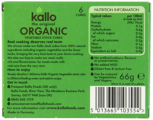 Kallo 031922 2 Pack) - Kallo - Organic Vegetable Stock Cubes thumb #1