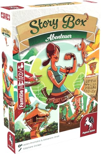Pegasus Spiele Story Box - Abenteuer, 10.5 cm x 2.8 cm x 15 cm