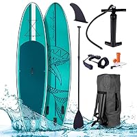 SUP Gonflable BRAST Requin 300-320cm | Stand Up Paddle Kit Complet | Kayak 2en1 Siège Caméra Foot Strap