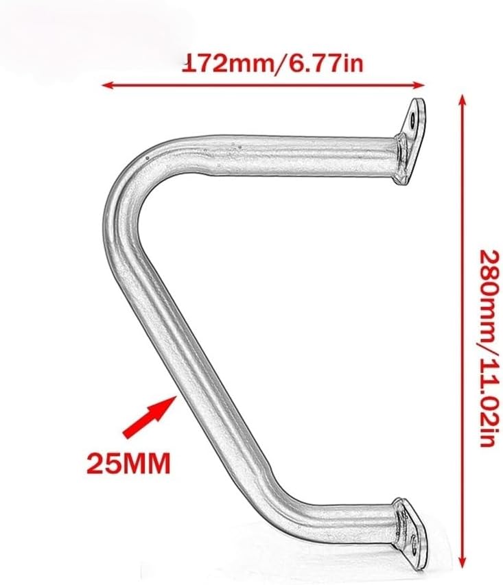 Engine Guard Crash Bars Frame Guard for Speed 400 for Scrambler 400X 2024-2025 Engine Crankcase Crash Bar Protector Motorbike Crash Bar Bumper