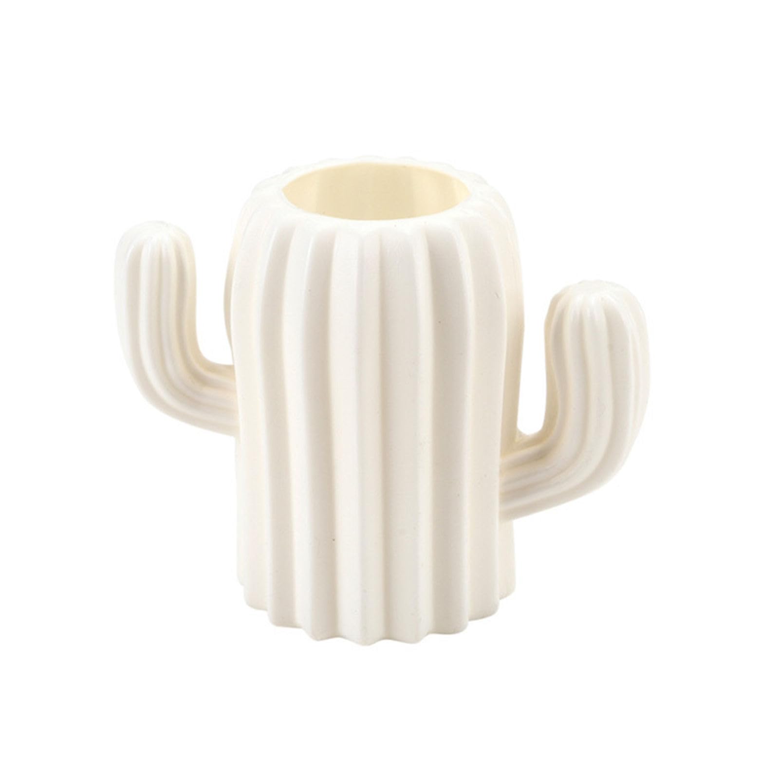 NLAIOUSL Cactus Desktop Organizer Pencil Pen Holder Container Brush Pot Stationery Holder Desk