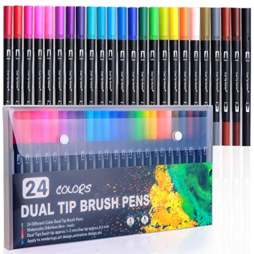 Lista de Marcadores punta pincel comprados en linea. 15