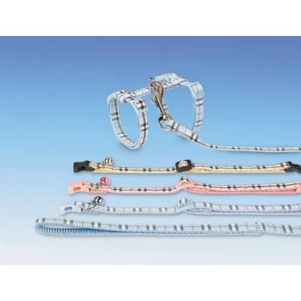 Nobby Pet Bleu Cat Leashes And Harnesses Tartan