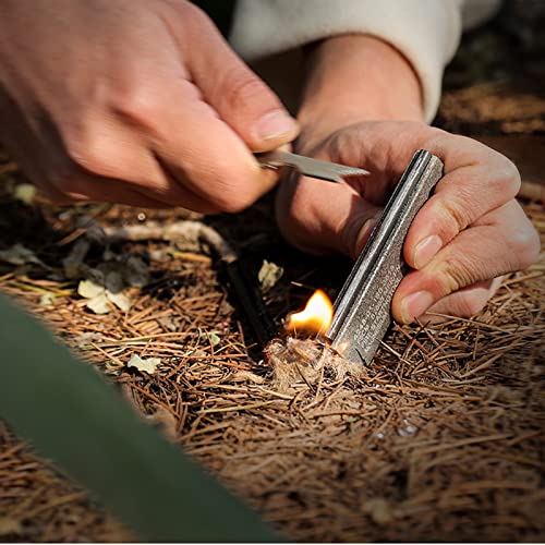 GCOA 2 PCS Portatile Magnesio Acciarino Fire