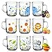 Produktbild Sendez 6 Tier-Motiv Becher Tassen 220ml Teegläser Kindergläser Trinkgläser Saftgläser