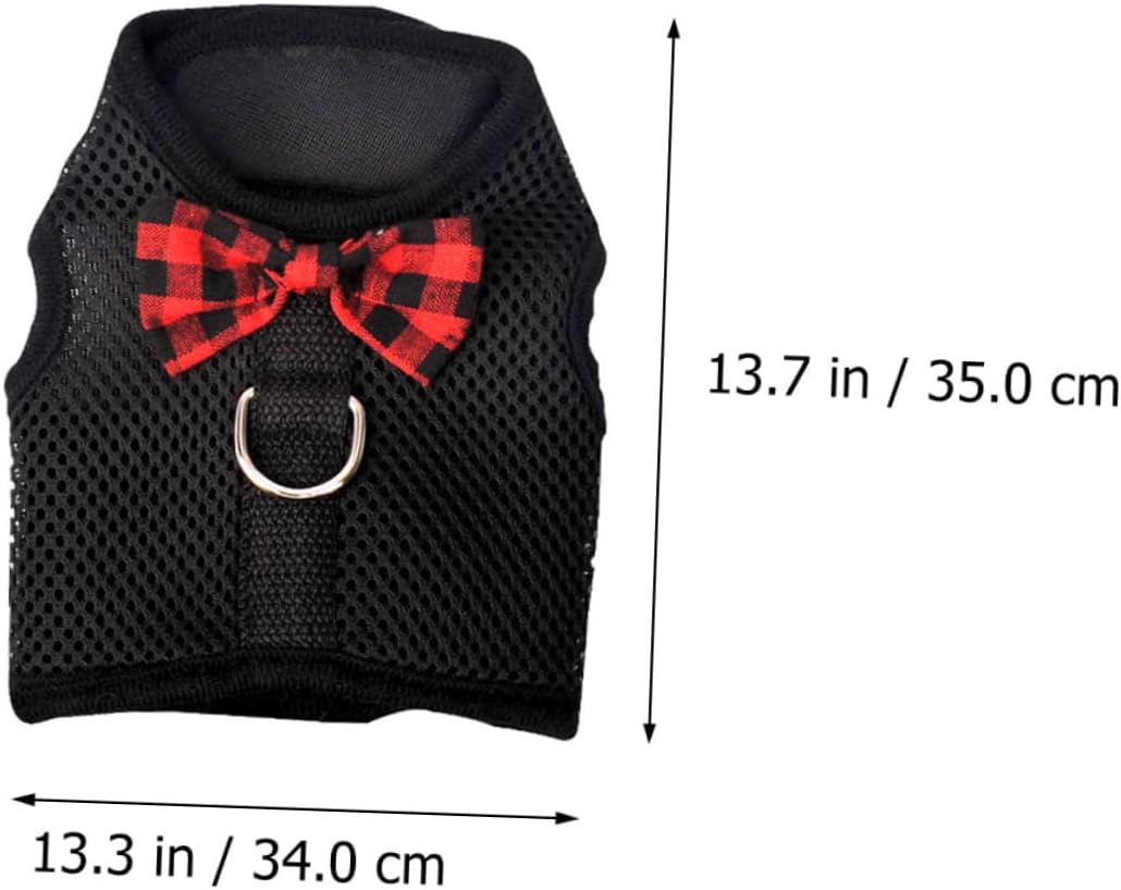 POPETPOP PET Harness for Small Animals Breathable Mesh Vest Leash for Rabbits Guinea Pigs and Squirrels Adjustable and Lightweight PET Pulling Strap