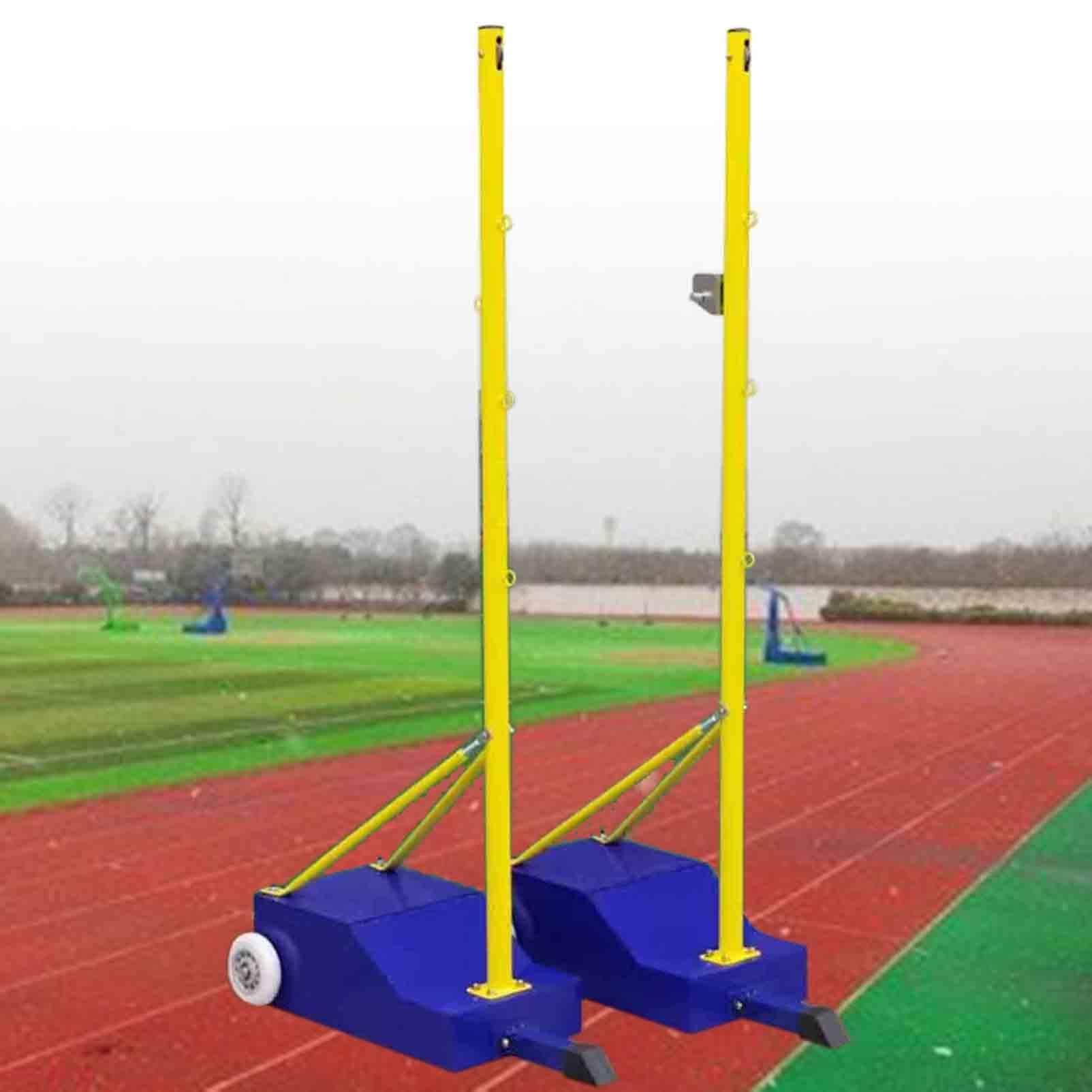 LYDZUSDP Badminton Net Stand Portable,Indoor Outdoor Volleyball Poles with Fillable Base,Volleyball Net,Heavy Duty Volleyball Net Set(Badminton+airvolleyballnet)