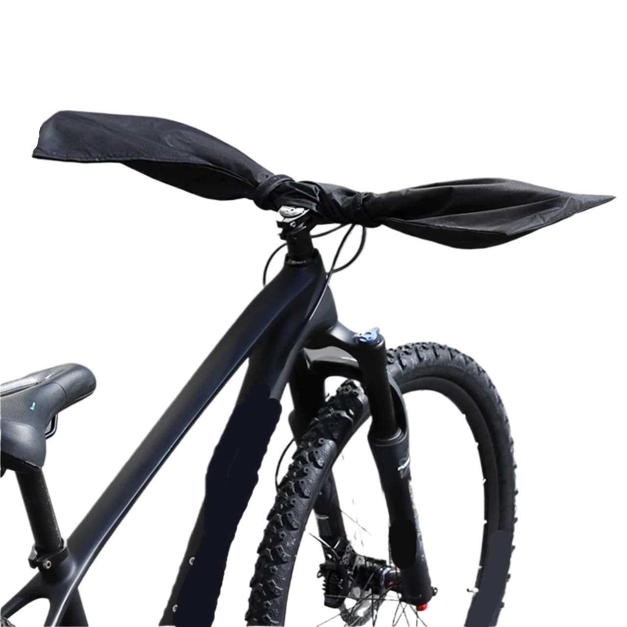 2pcs Bicycle Handlebar Protector Cover Waterproof Dustproof Maintenance Handle Bar Scratch-proof Bike Equipment