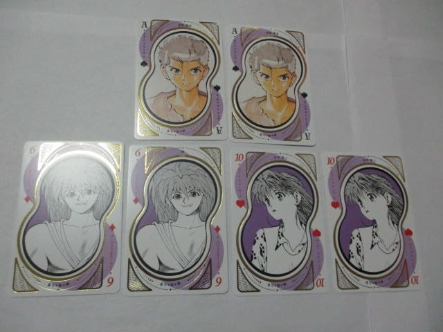 Amazon.co.jp: 冨樫義博展 トランプ カード 幽助 陣 螢子 3種6枚