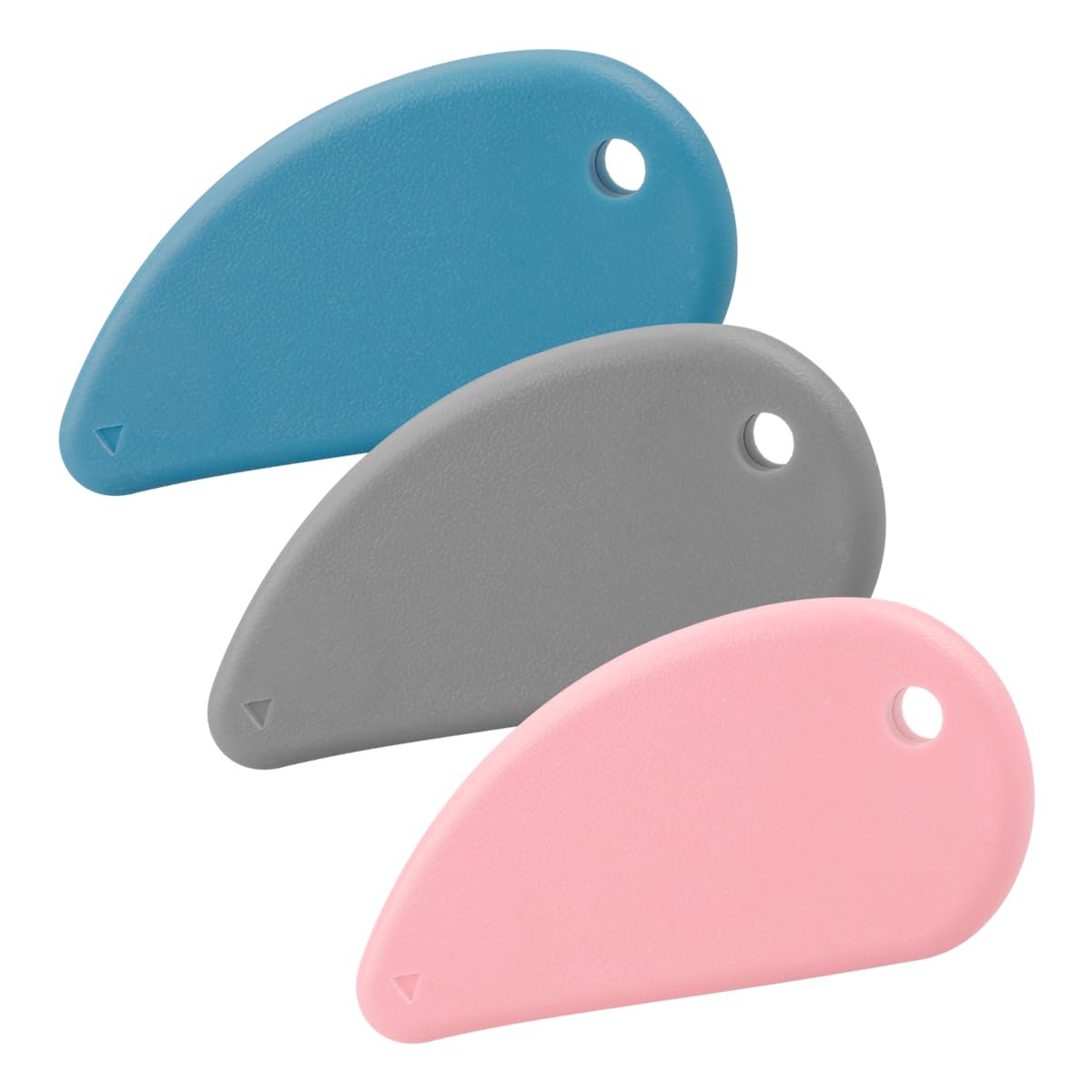 3pcs Envelope Opener Set, Heart Shaped Letter Opener With Safety Concealed Blade Smooth Mail Slitter Tool For Wrapping Bag Packages Express Box Home Office (Pink, Red, Purple - View #13