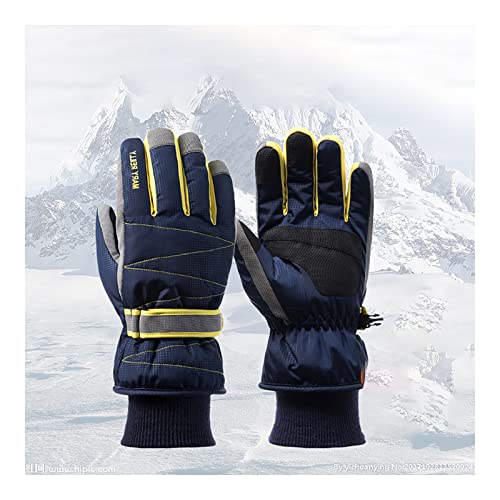 Gants de ski homme imperméables à paume antidérapante pour grip optimal