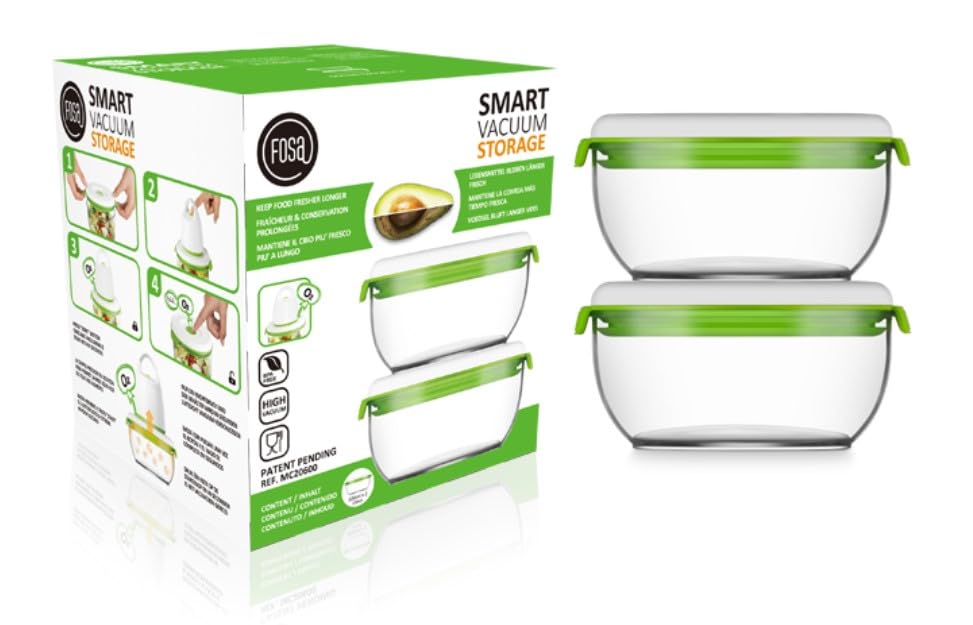 Amazon.com: FOSA Vacuum Seal Food Storage System Reusable Medium