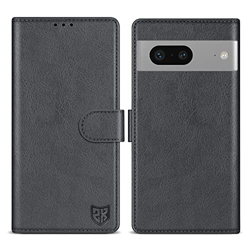 Image of ZZXX for Google Pixel 7 Wallet Case Magnetic Closure 6.3 inch,Grey