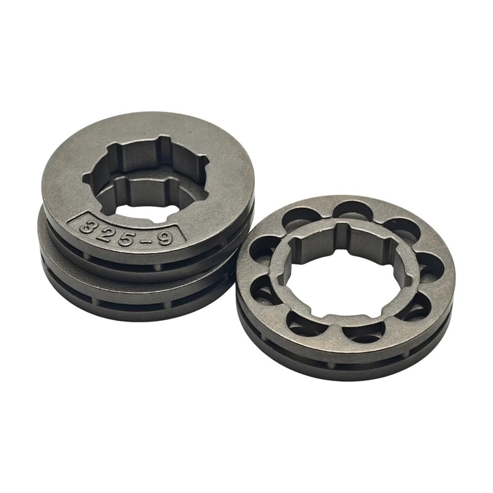Pignon de chaîne 9 dents .325 pour tronçonneuse 22mm remplaçant une transmission usée