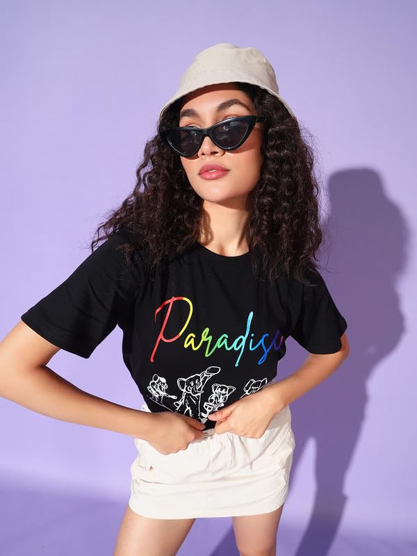 Image of THE DRY STATE Women Half Sleeve T-Shirt