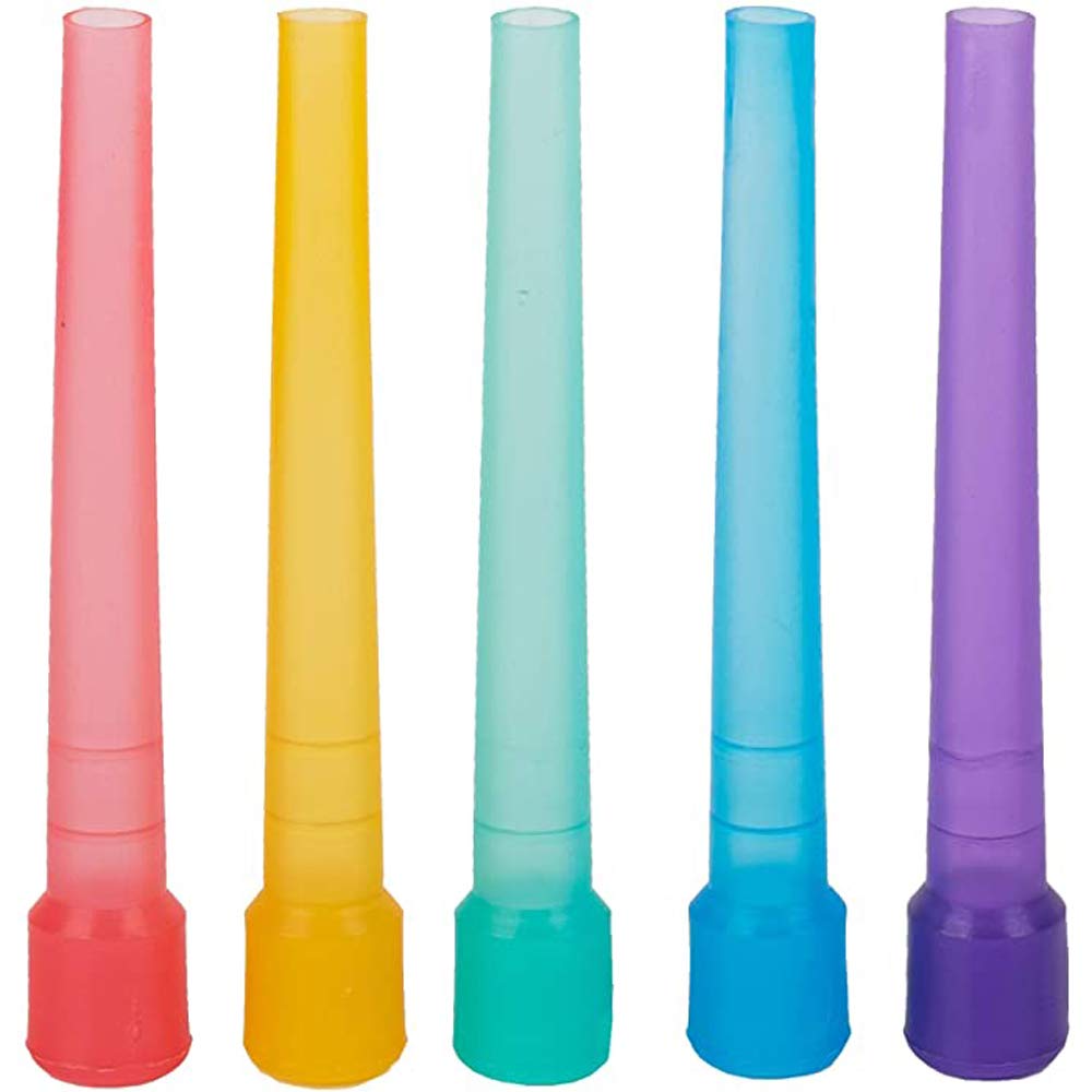 Hookah Tips Disposable Hookah Shisha Nargila Mouth Tips Pen Hookha Tips Mouthpiece Individual Wrapped Various Multi Colors Hookah