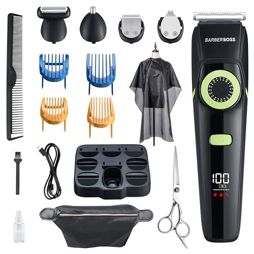 Tondeuse nez et barbe Barberboss pour homme rétablissant la précision du rasage étanche