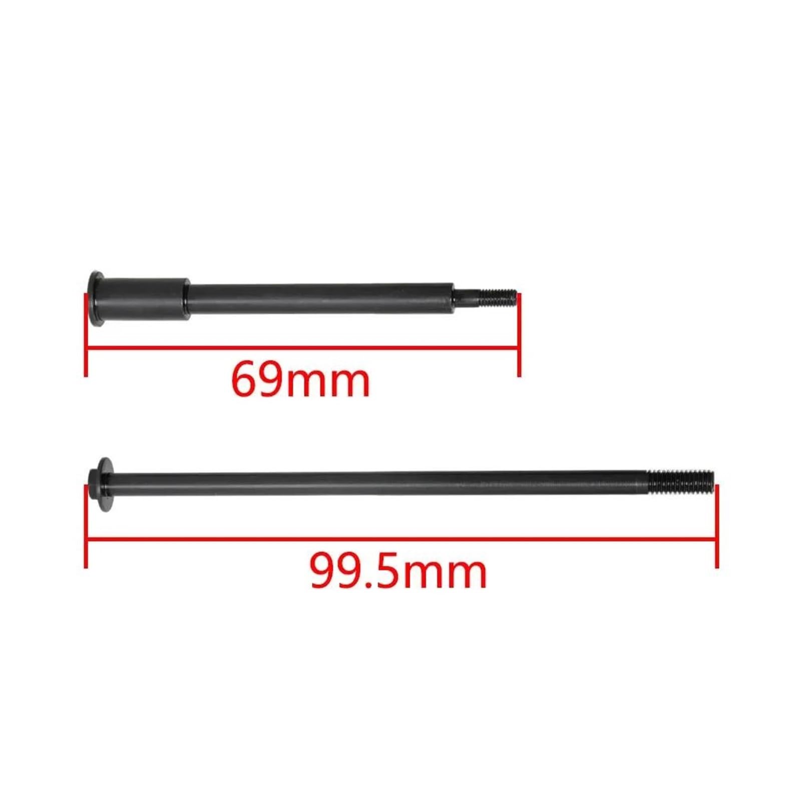 Ruota Anteriore E Posteriore Asse Fisso Esagono Interno Perno In Acciaio Per LOSI Promoto-MX 1/4 RC Auto Aggiornamenti Accessori Giocattoli RC