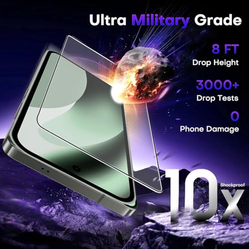 Image of Czartech Military-Grade Tempered Glass for Google Pixel 10A | Google Pixel 9A (Transparent) Full Screen Coverage with Easy Installation Kit (Pack of 1)