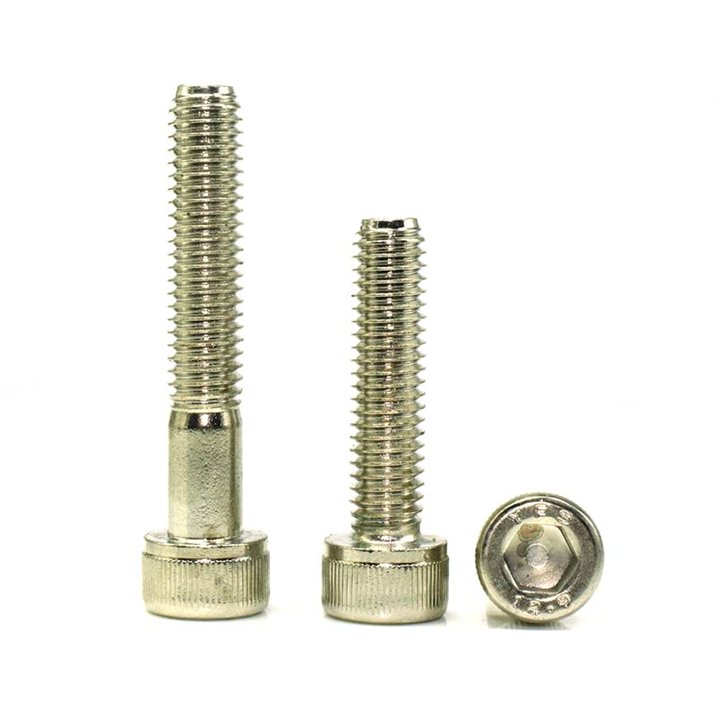 M7 Pitch 1.0 Allen Screw Hex Socket Bolt Cap Head Screws White 12.9 Steel Select Size (M7 x 1.0 x 10mm,50)