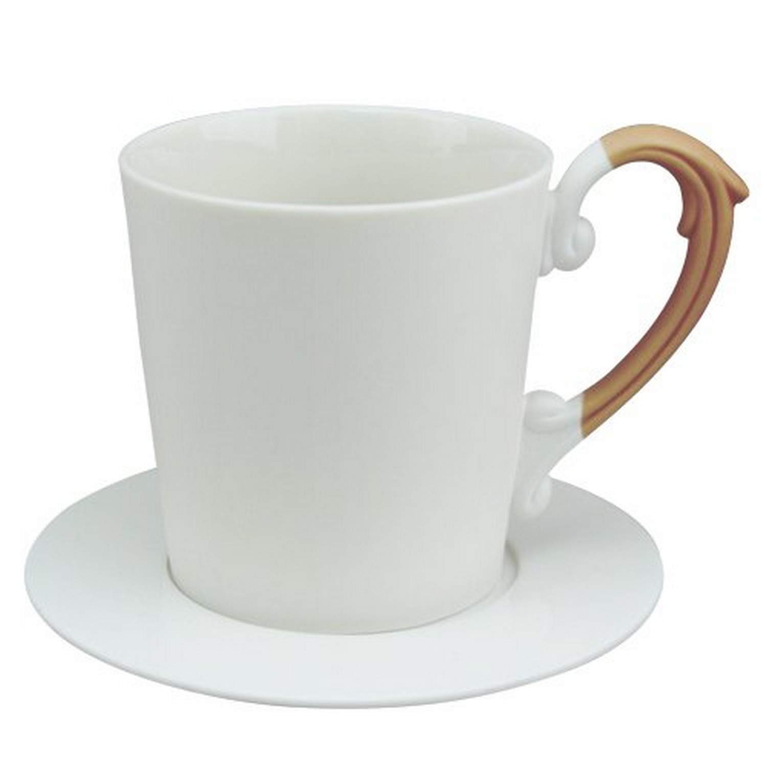 LoveramicsMiix Cup and Saucer, Brown
